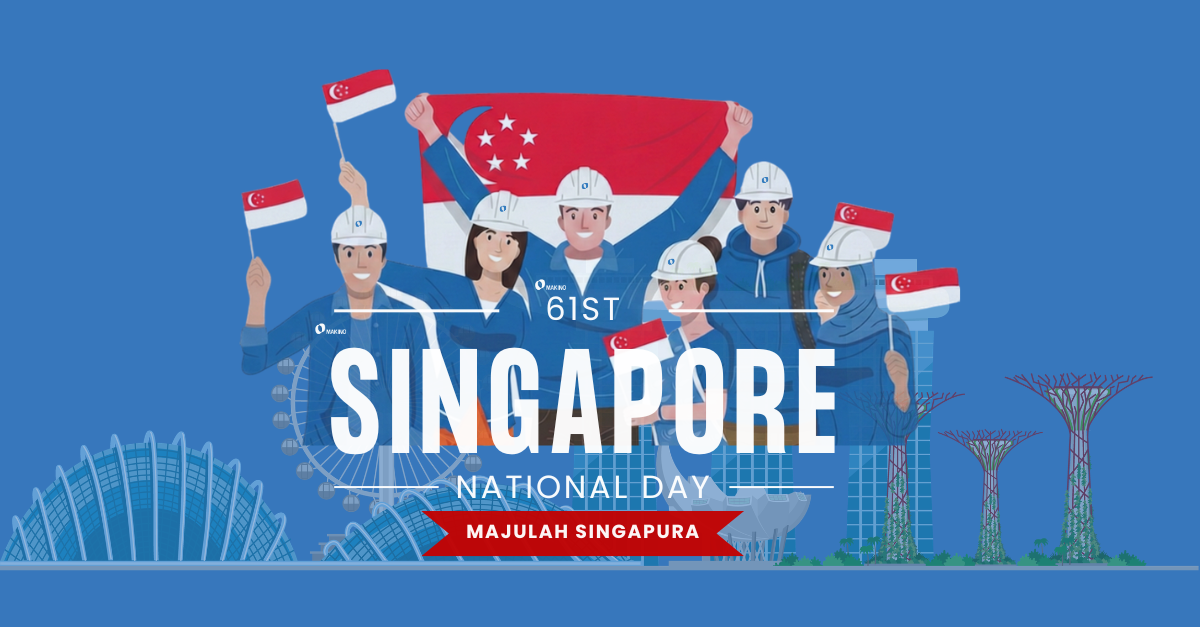 Happy 61st National Day, Singapore! Majulah Singapura! 
